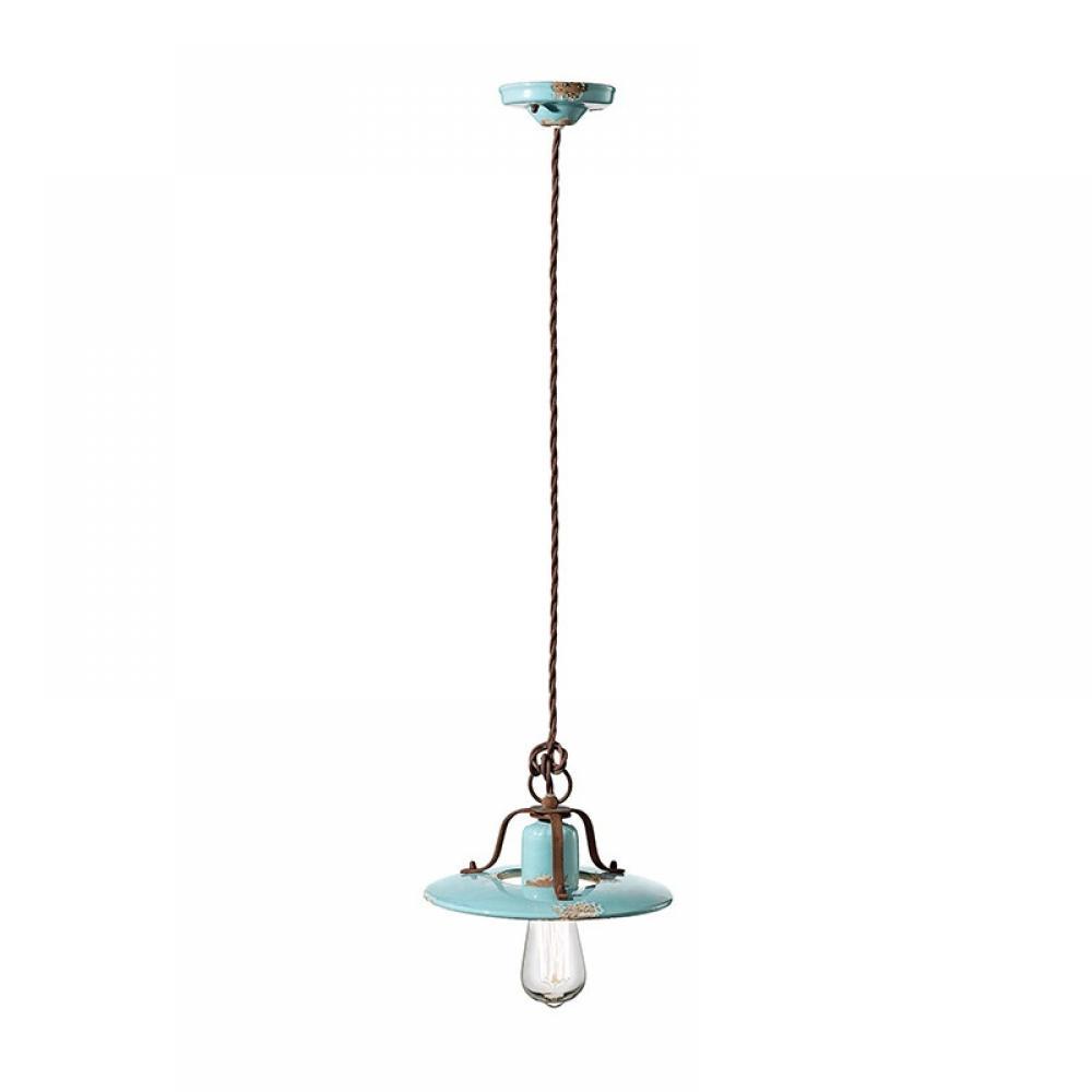 vintage rusztikus kek fuggesztek lampa mennyzeti keramia patinazott retro nappali konyha haloszoba folyoso vilagitas balaton felujitas lampak festett ferroluce retro lampak budapest lameridiana.jpg